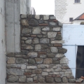 kamenná obmúrovka,Bratislava hrad